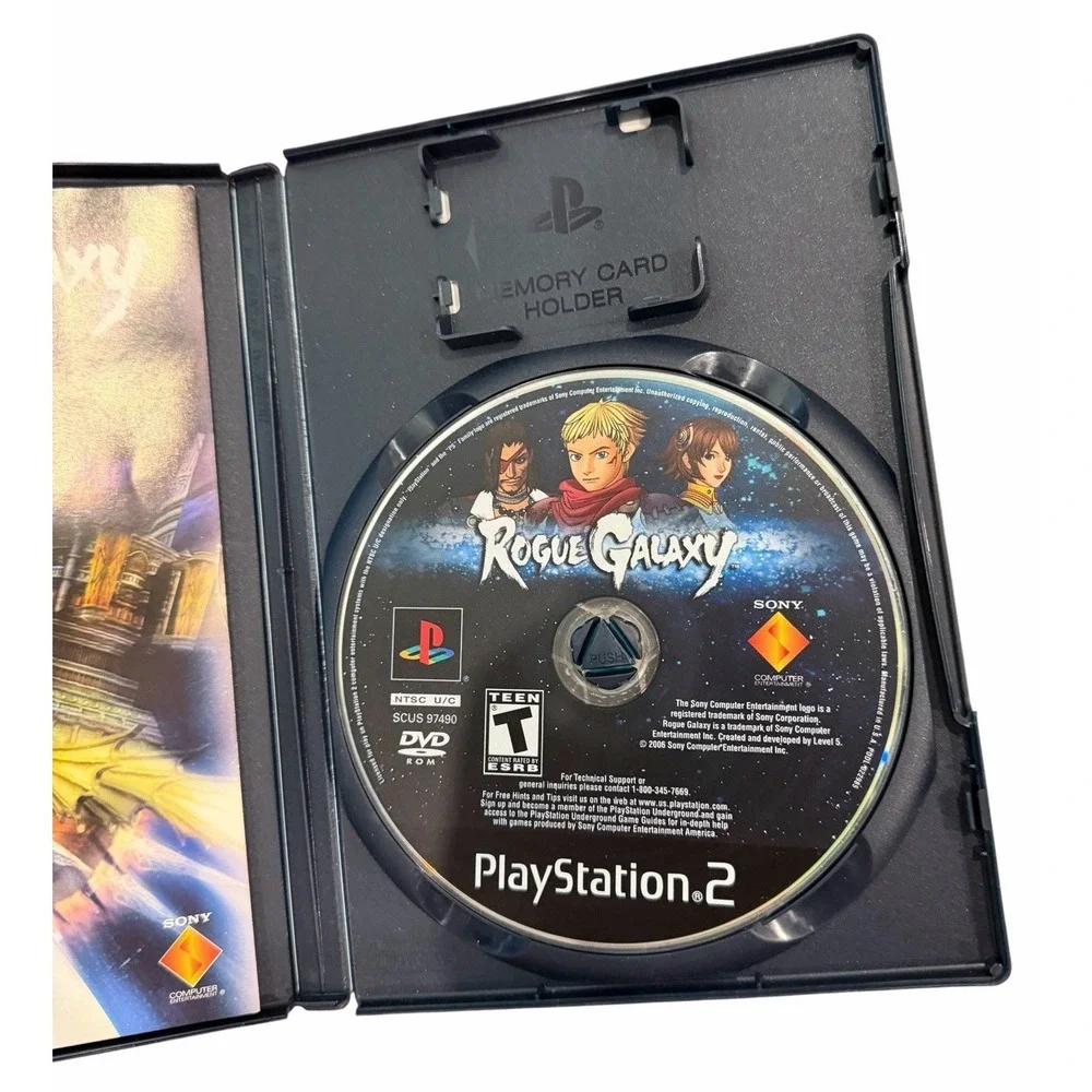 Rogue Galaxy‎ (Sony PlayStation 2, 2007) PS2 Tested